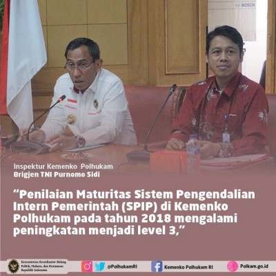 Quotes Inspektur Kemenko Polhukam Brigjen TNI Purnomo Sidi - 20190313